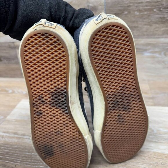 Vans Scotchgard Fleece Lined Gray Suede High Top Sneakers Women's Size 7.5 - Picture 4 of 7